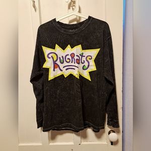 Rugrats Nickelodeon long sleeve distressed t-shirt (XL)